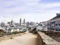 Lugo di Romagna cosa vedere: vista panoramica sulla città con cattedrale e palazzi storici.