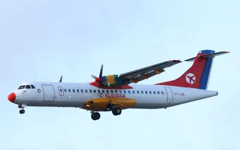 Aereo Volidisicilia in volo, un esempio di come le migliori compagnie aeree collegano le destinazioni.